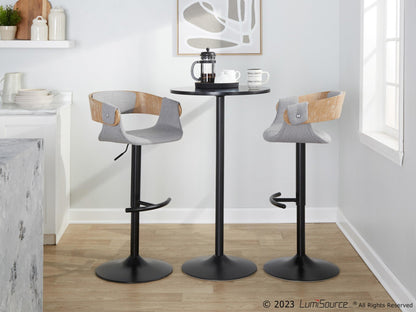 Majestic Office Furniture Adjustable Barstool - Set of 2