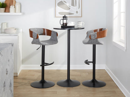 Majestic Office Furniture Adjustable Barstool - Set of 2