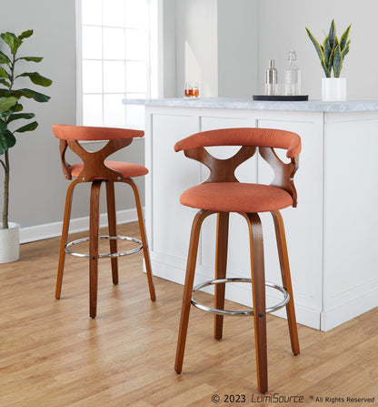 Majestic Office Furniture 30" Fixed-Height Barstool - Set of 2