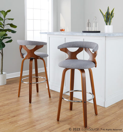Majestic Office Furniture 30" Fixed-Height Barstool - Set of 2