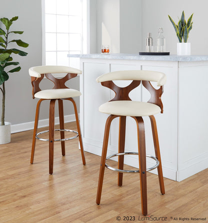 Majestic Office Furniture 30" Fixed-Height Barstool - Set of 2