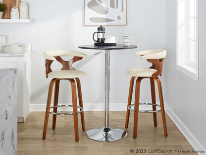 Majestic Office Furniture 30" Fixed-Height Barstool - Set of 2