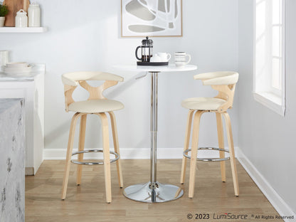 Majestic Office Furniture 30" Fixed-Height Barstool - Set of 2