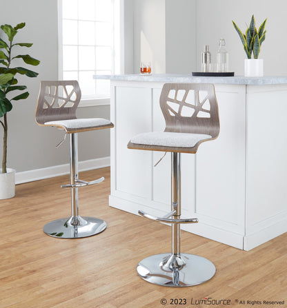 Majestic Office Furniture Adjustable Barstool - Set of 2