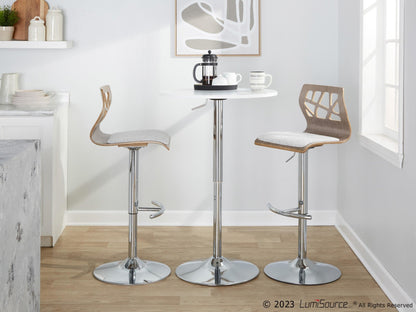 Majestic Office Furniture Adjustable Barstool - Set of 2