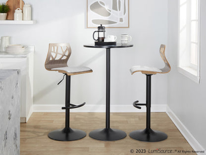 Majestic Office Furniture Adjustable Barstool - Set of 2