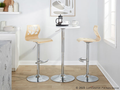 Majestic Office Furniture Adjustable Barstool - Set of 2