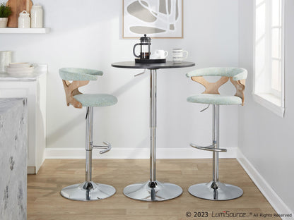 Majestic Office Furniture Adjustable Barstool - Set of 2