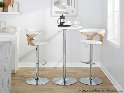 Majestic Office Furniture Adjustable Barstool - Set of 2