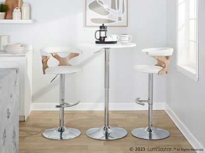 Majestic Office Furniture Adjustable Barstool - Set of 2