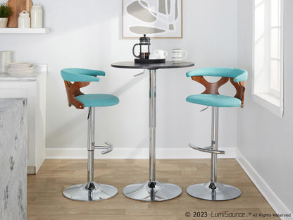 Majestic Office Furniture Adjustable Barstool - Set of 2