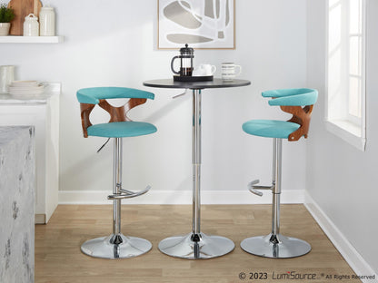 Majestic Office Furniture Adjustable Barstool - Set of 2