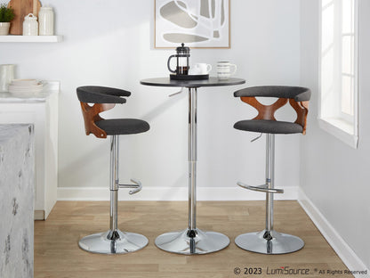 Majestic Office Furniture Adjustable Barstool - Set of 2