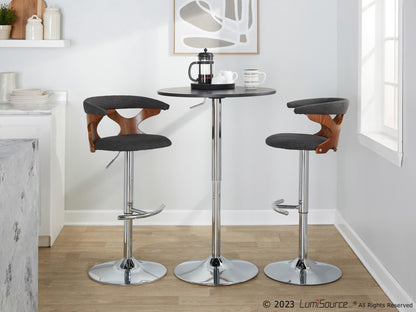 Majestic Office Furniture Adjustable Barstool - Set of 2