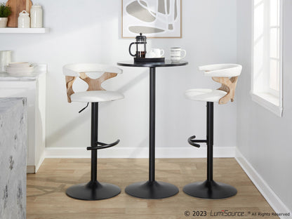 Majestic Office Furniture Adjustable Barstool - Set of 2