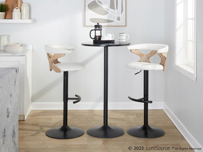 Majestic Office Furniture Adjustable Barstool - Set of 2