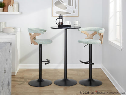 Majestic Office Furniture Adjustable Barstool - Set of 2