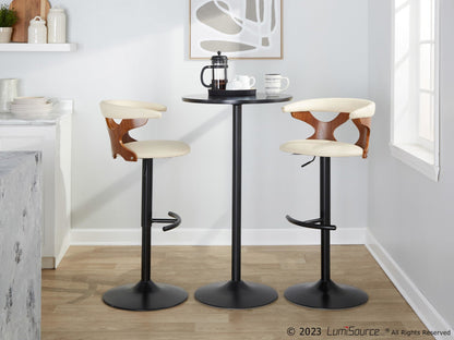 Majestic Office Furniture Adjustable Barstool - Set of 2