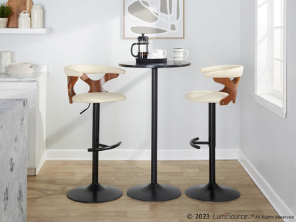 Majestic Office Furniture Adjustable Barstool - Set of 2