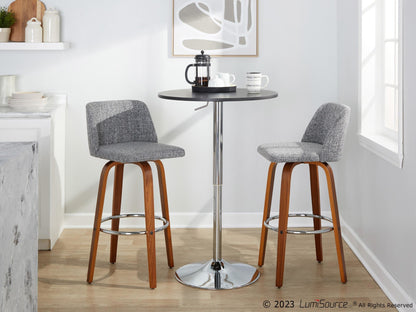 Majestic Office Furniture 30" Fixed-Height Barstool - Set of 2