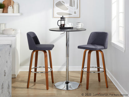 Majestic Office Furniture 30" Fixed-Height Barstool - Set of 2