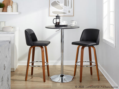 Majestic Office Furniture 30" Fixed-Height Barstool - Set of 2