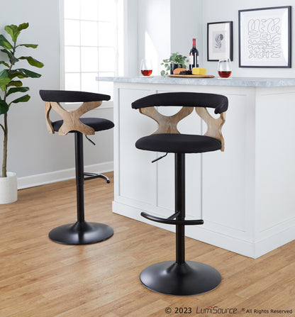 Majestic Office Furniture Adjustable Barstool - Set of 2