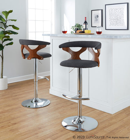 Majestic Office Furniture Adjustable Barstool - Set of 2