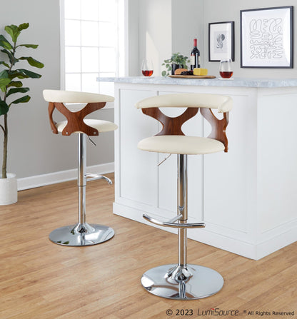Majestic Office Furniture Adjustable Barstool - Set of 2