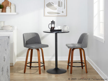 Majestic Office Furniture 24" Fixed-Height Counter Stool - Set of 2