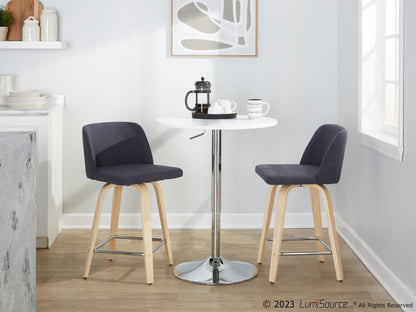 Majestic Office Furniture 24" Fixed-Height Counter Stool - Set of 2