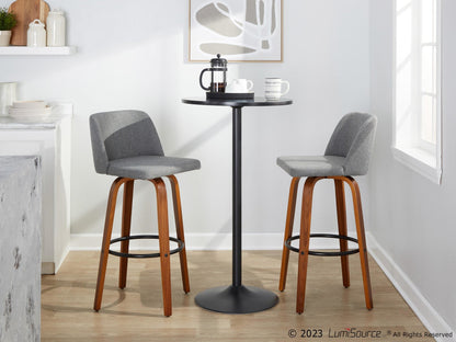 Majestic Office Furniture 30" Fixed-Height Barstool - Set of 2