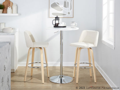 Majestic Office Furniture 30" Fixed-Height Barstool - Set of 2