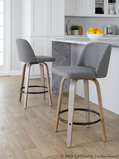 Majestic Office Furniture 26" Fixed-Height Counter Stool - Set of 2