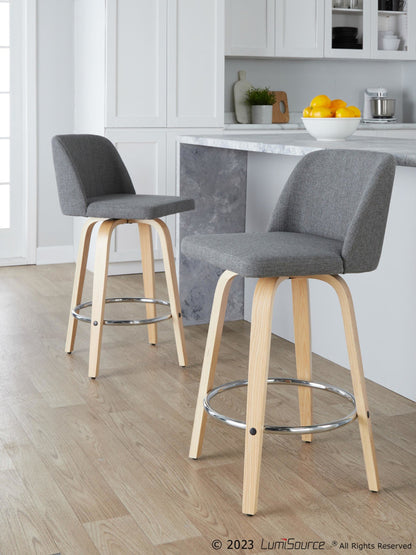 Majestic Office Furniture 26" Fixed-Height Counter Stool - Set of 2