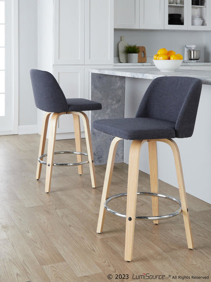 Majestic Office Furniture 26" Fixed-Height Counter Stool - Set of 2