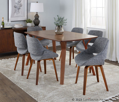 Lumisource Folia Fabrico Dining Set - 7 Piece