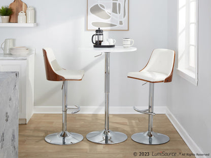 Majestic Office Furniture Adjustable Barstool - Set of 2