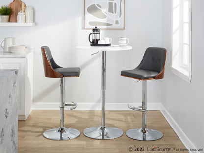 Majestic Office Furniture Adjustable Barstool - Set of 2
