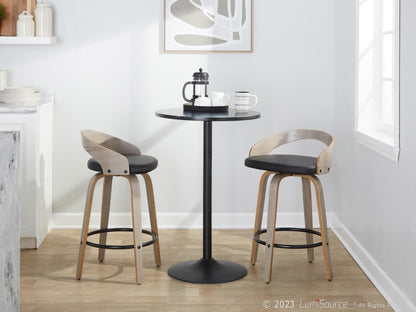 Majestic Office Furniture 26" Fixed-Height Counter Stool - Set of 2