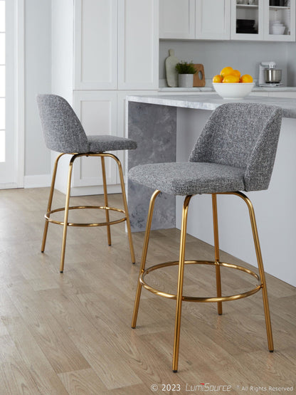 Majestic Office Furniture 26" Fixed-Height Counter Stool - Set of 2