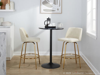 Majestic Office Furniture 26" Fixed-Height Counter Stool - Set of 2
