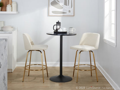 Majestic Office Furniture 26" Fixed-Height Counter Stool - Set of 2