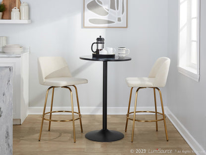 Majestic Office Furniture 26" Fixed-Height Counter Stool - Set of 2