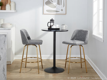 Majestic Office Furniture 26" Fixed-Height Counter Stool - Set of 2