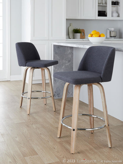 Majestic Office Furniture 26" Fixed-Height Counter Stool - Set of 2