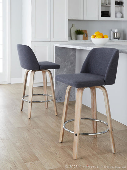 Majestic Office Furniture 26" Fixed-Height Counter Stool - Set of 2
