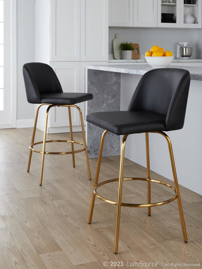 Majestic Office Furniture 26" Fixed-Height Counter Stool - Set of 2