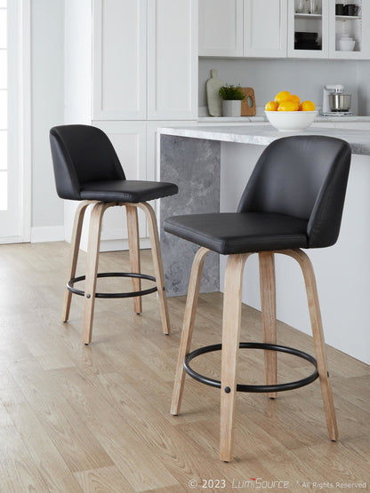 Majestic Office Furniture 26" Fixed-Height Counter Stool - Set of 2