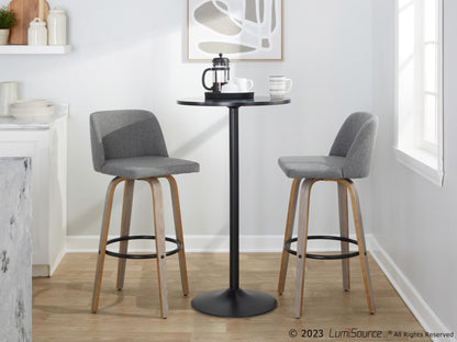 Majestic Office Furniture 30" Fixed-Height Barstool - Set of 2